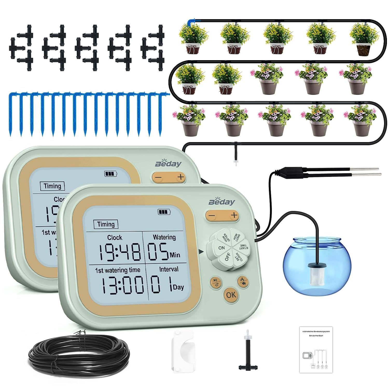 Plant Sensor - نظام ري آلي للنباتات يتسع لـ