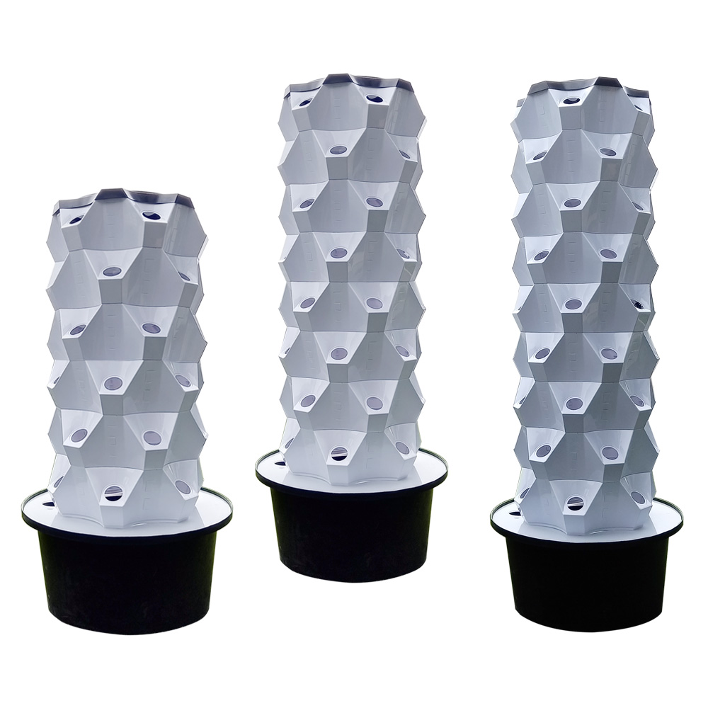 Hydroponic Tower - نظام زراعة عمودي هيدروبوني للبيوت الزجاجية،