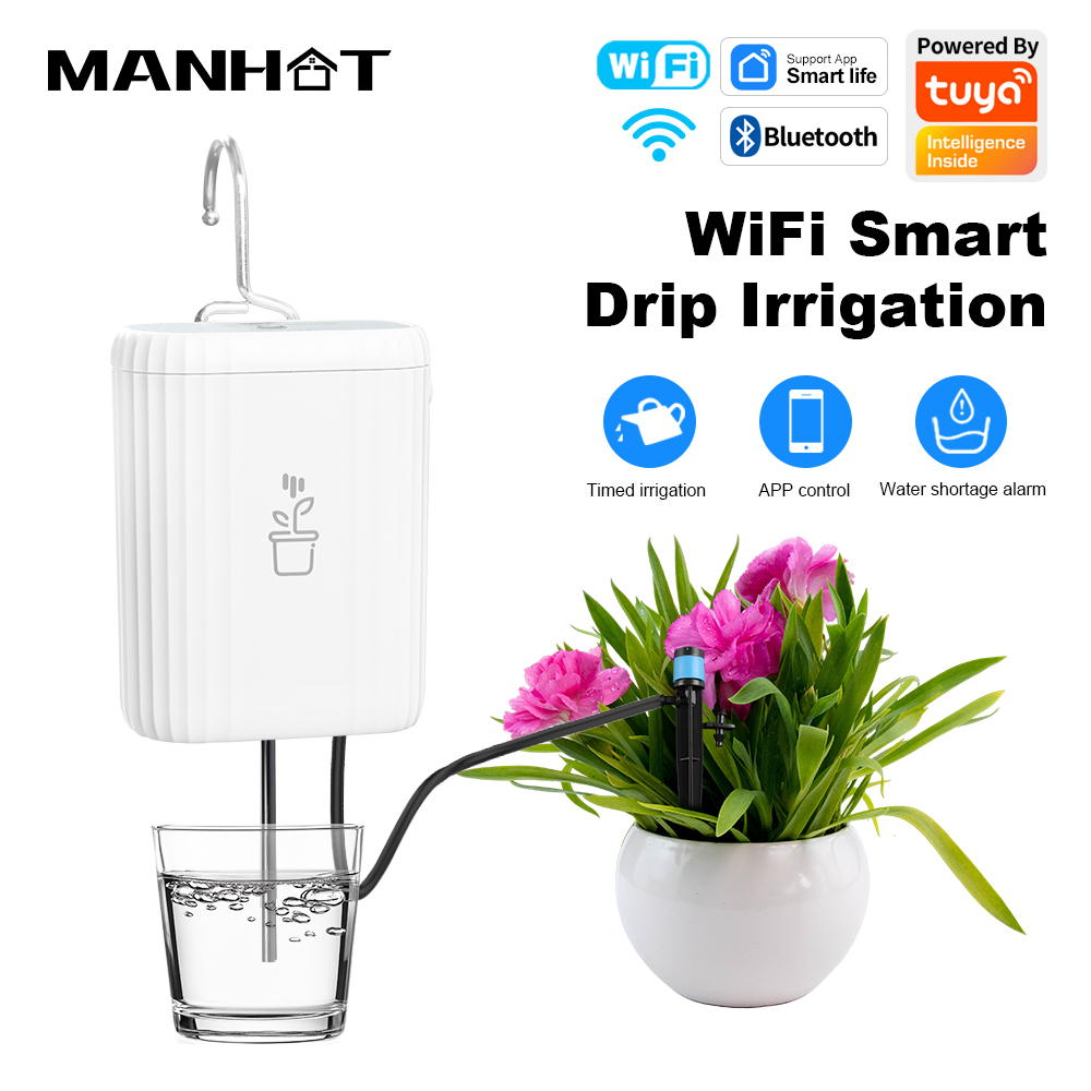 Smart Garden System - نظام ري ذكي بالتنقيط يعمل بالواي