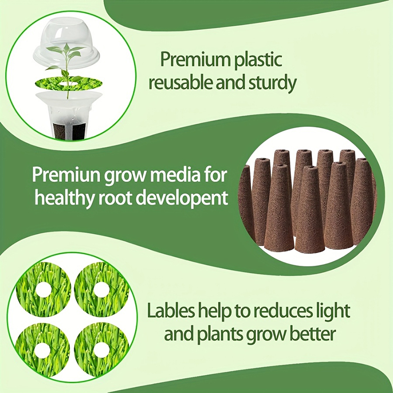 Hydroponic Grow Pod - أعد حيوية حديقتك المائية! 67 كبسولة