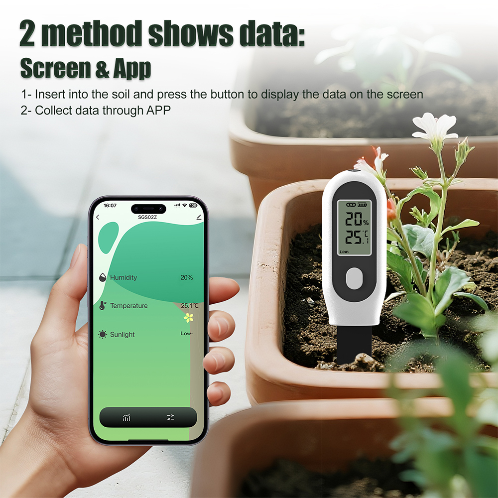 Smart Pot - جهاز اختبار التربة 3 في 1