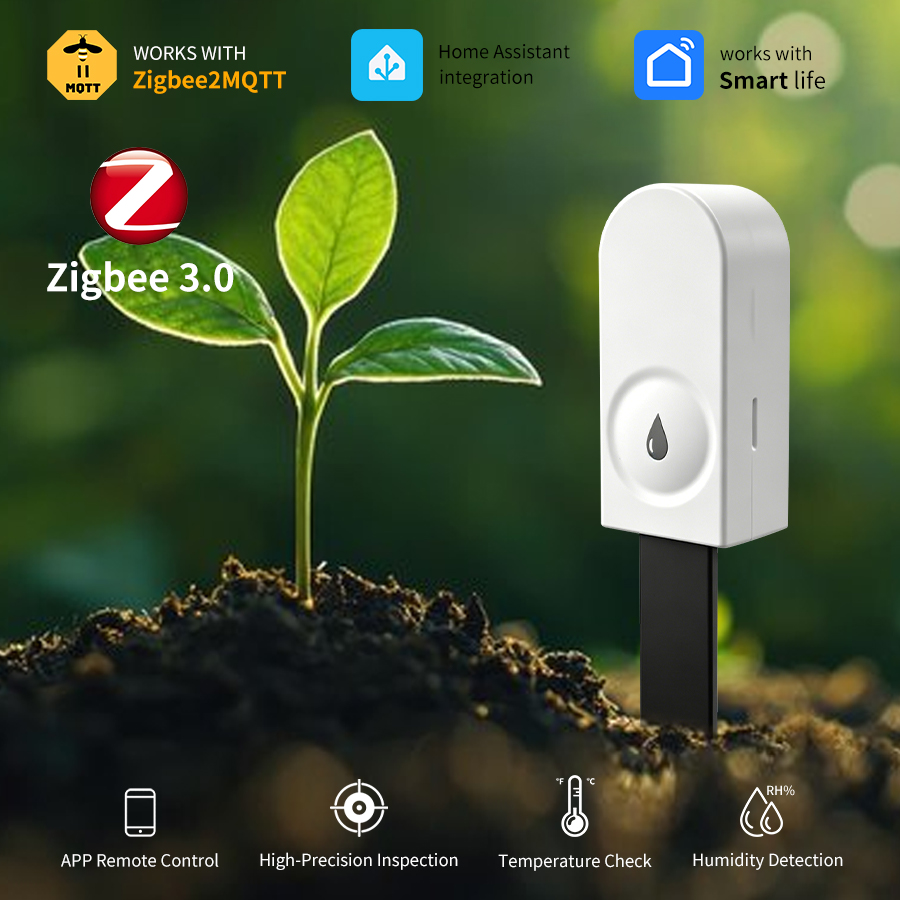 Plant Sensor - جهاز اختبار التربة الذكي Zigbee 3.0