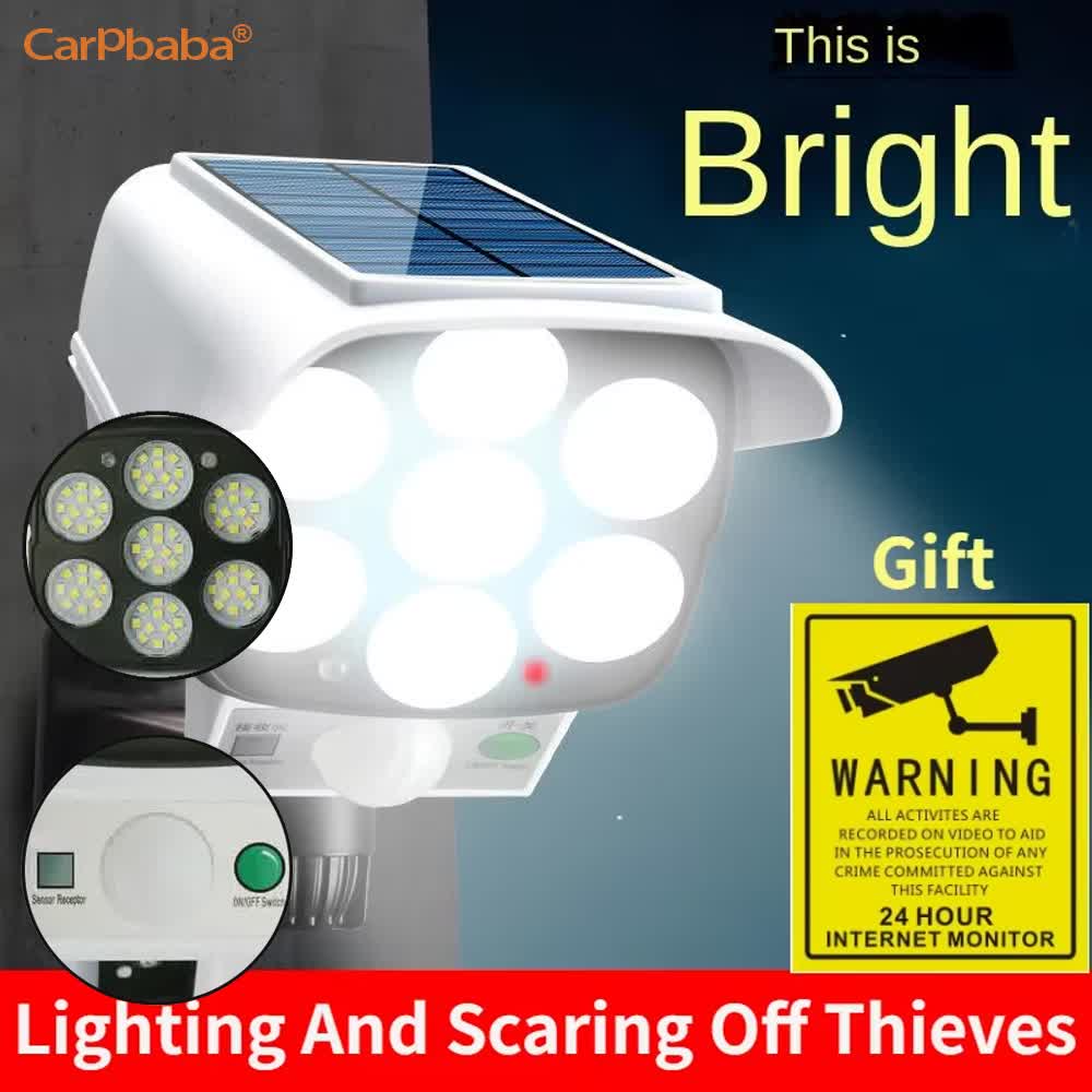 Garden Camera - في الهواء الطلق ضوء الشمس محس