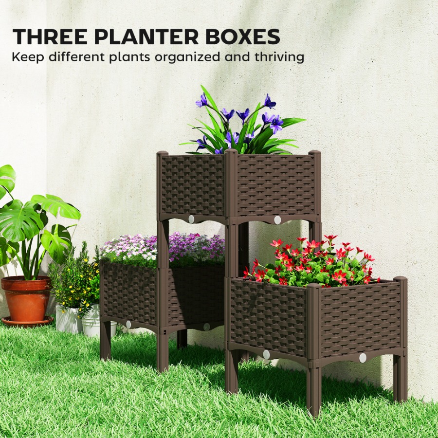 سرير زراعة مرتفع مصنوع من البل - مراجعة Self Watering Planter وسعره