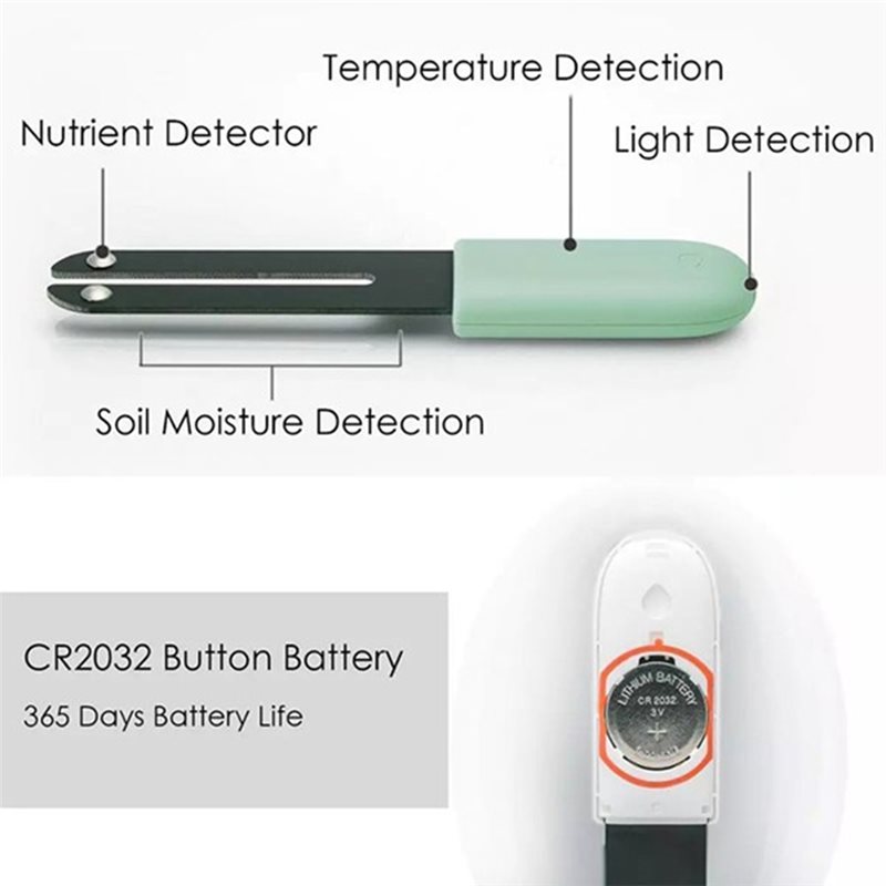 جهاز مراقبة الزهور 4 قطع، جهاز - مراجعة Plant Sensor وسعره