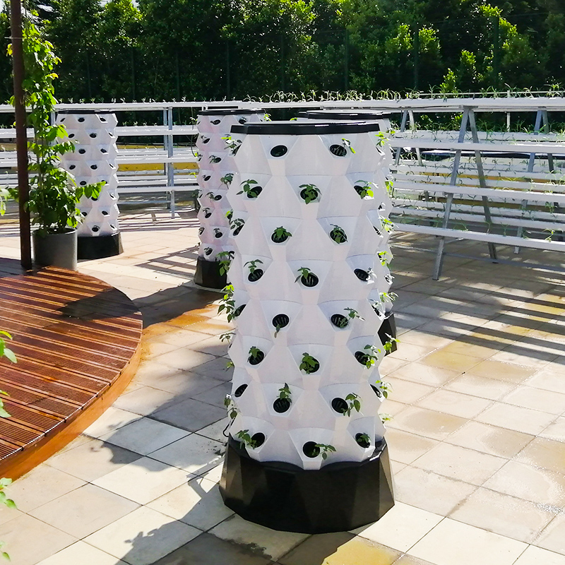 معدات حديقة الزراعة المائية ال - مراجعة Hydroponic Tower وسعره