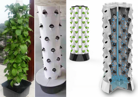 معدات حديقة الزراعة المائية ال - مراجعة Hydroponic Tower وسعره