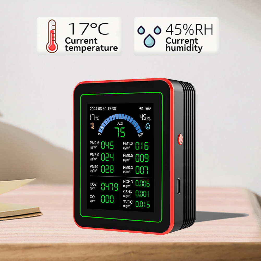 جهاز مراقبة جودة الهواء 18 في  - مراجعة Plant Sensor وسعره