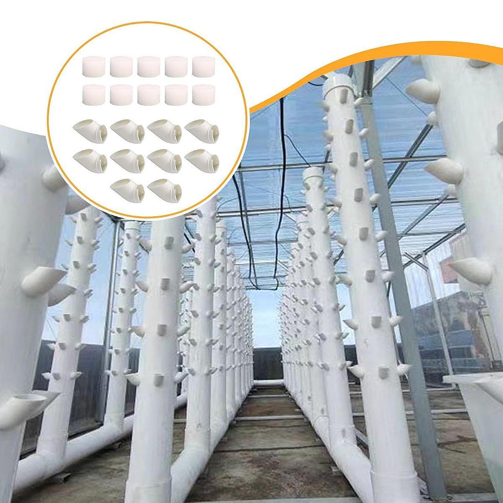 10 قطع من أكواب الاستزراع الما - مراجعة Hydroponic Tower وسعره