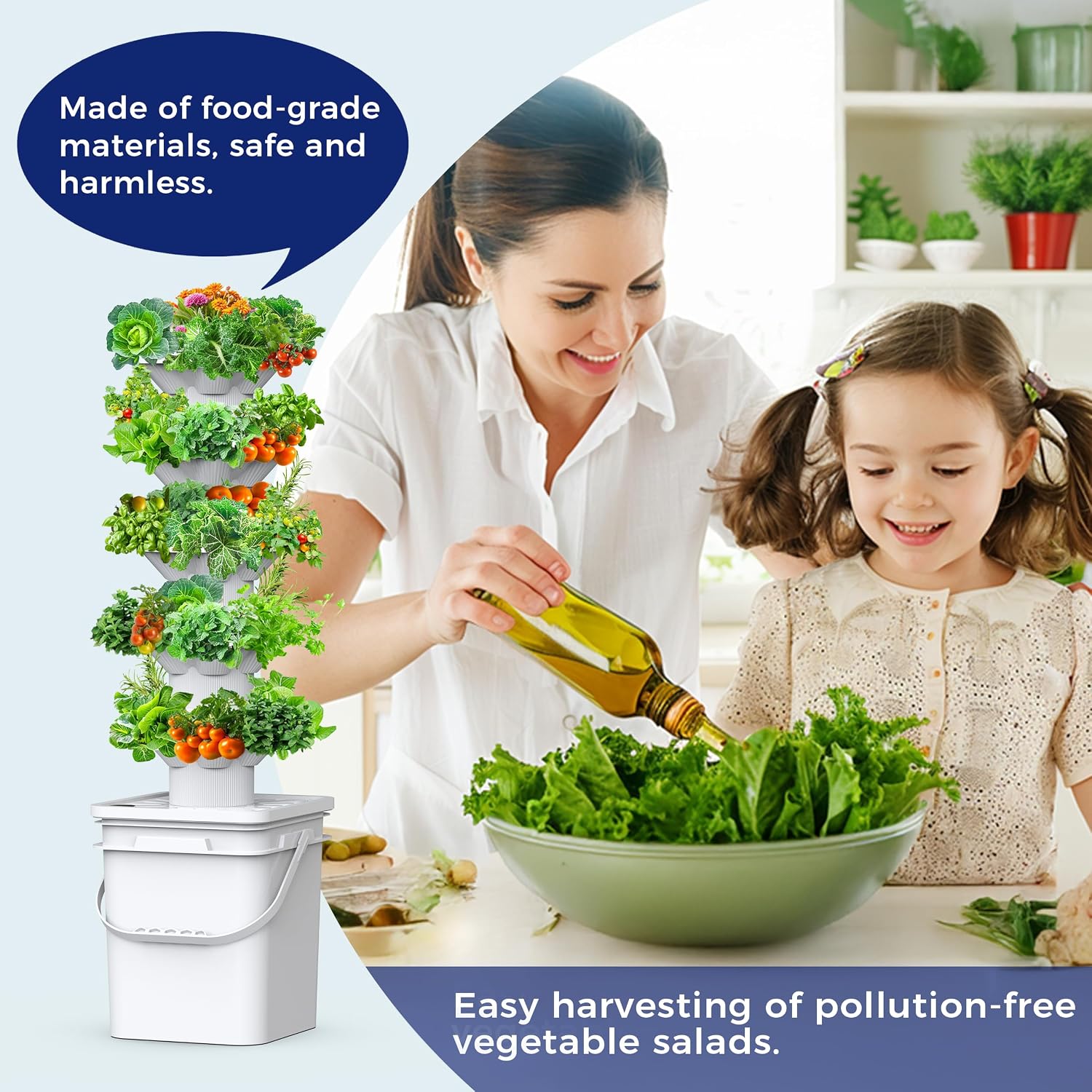 نظام زراعة مائية مكون من 5 طبق - مراجعة Indoor Garden Kit وسعره