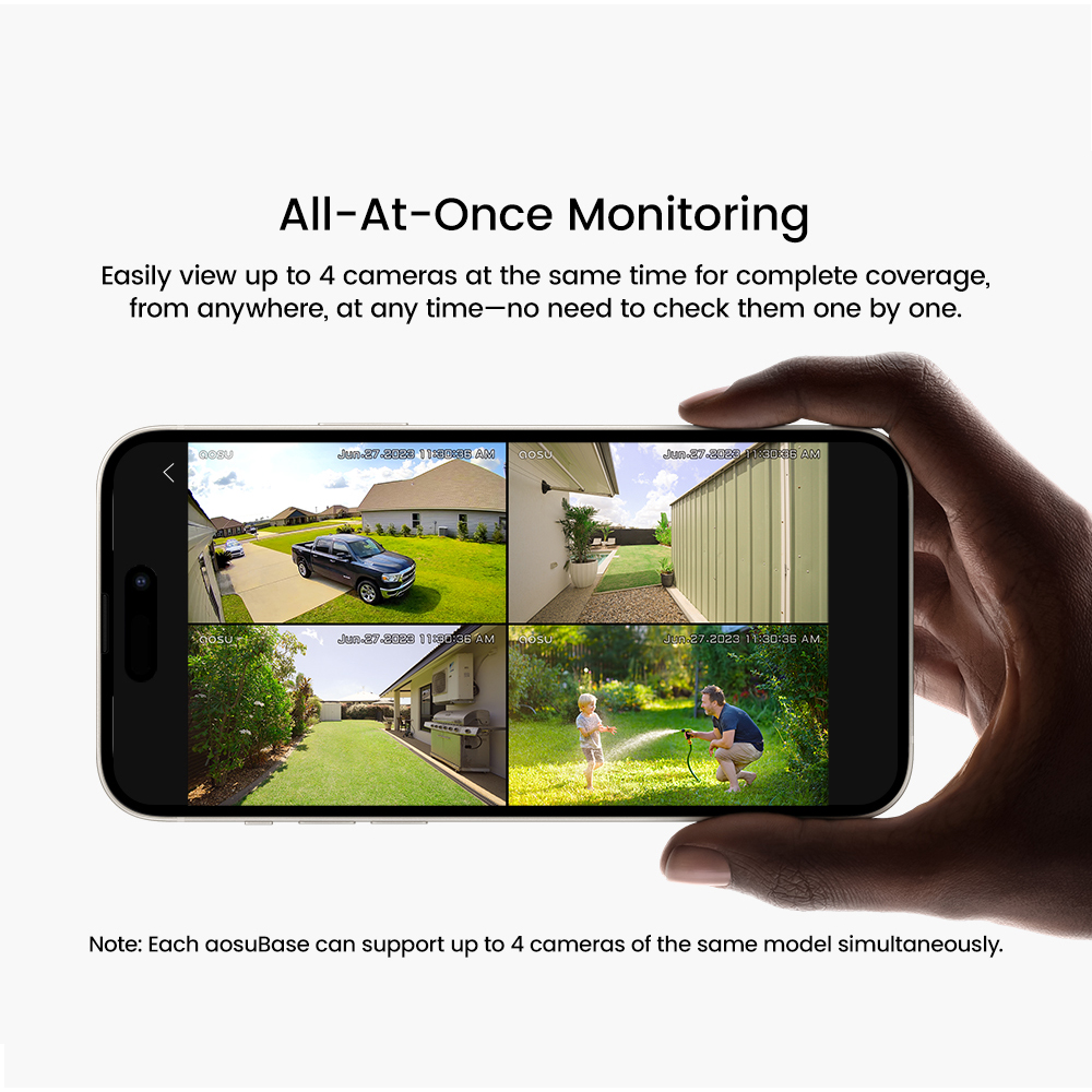 نظام كاميرا شمسية AOSU بدقة 5  - مراجعة Garden Camera وسعره