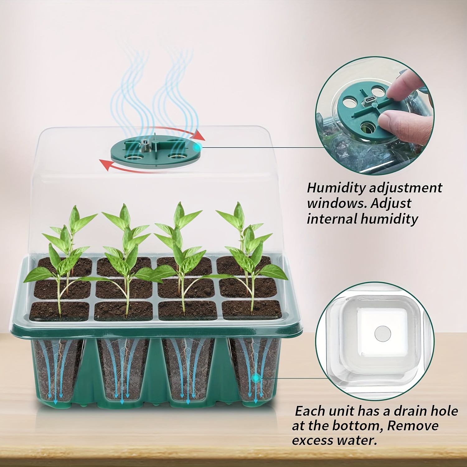 مجموعة بدء زراعة الشتلات - 1/2 - مراجعة Plant Grow Light Full Spectrum وسعره