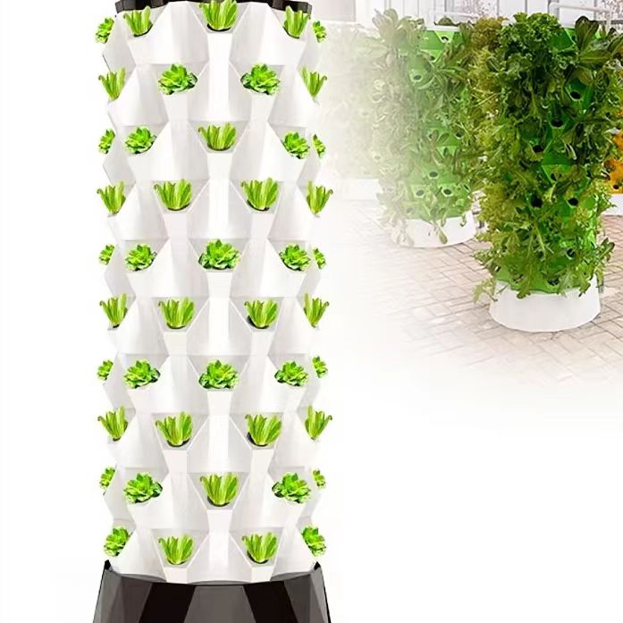 نظام ري بالتنقيط آلي للمزارع،  - مراجعة Hydroponic Tower وسعره