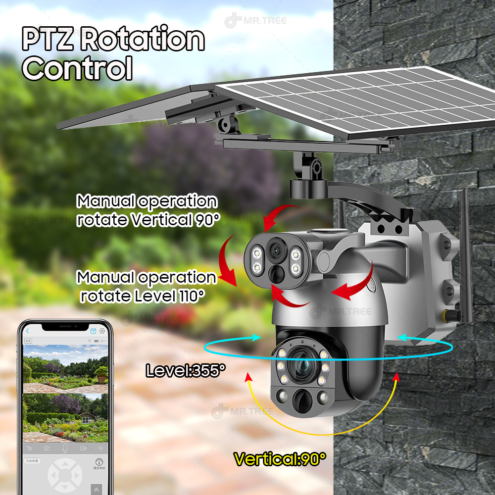 4K 50X زووم بصري عدسة مزدوجة ك - مراجعة Garden Camera وسعره